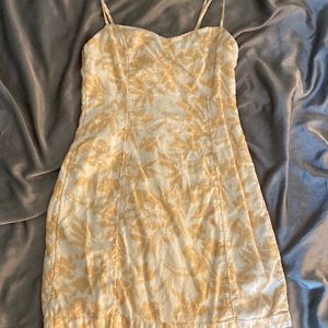 Abercrombie & Fitch Tropical orange dress